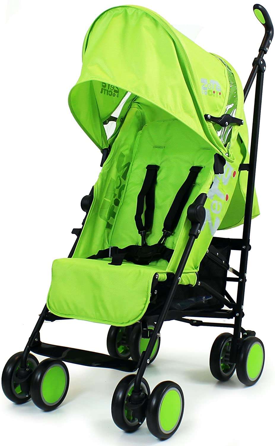 lime baby stroller