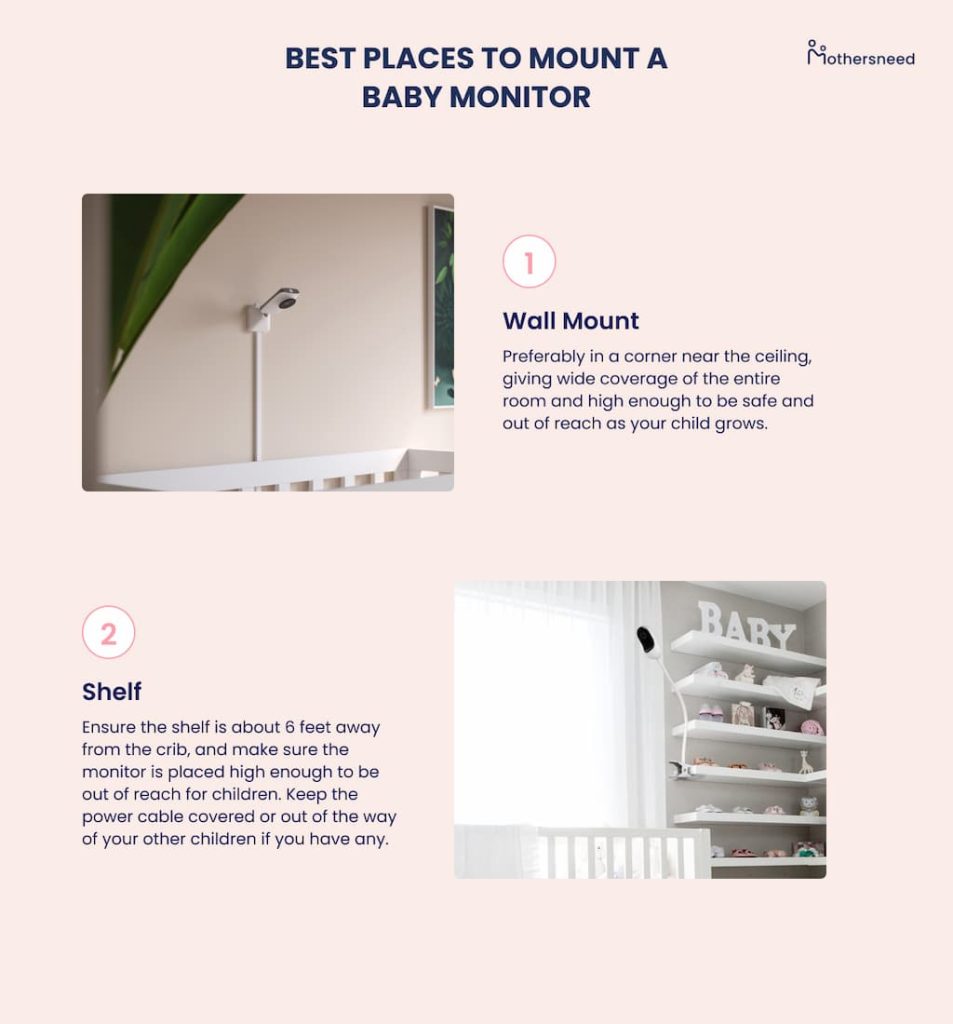 Best Places to Mount a Baby Monitor