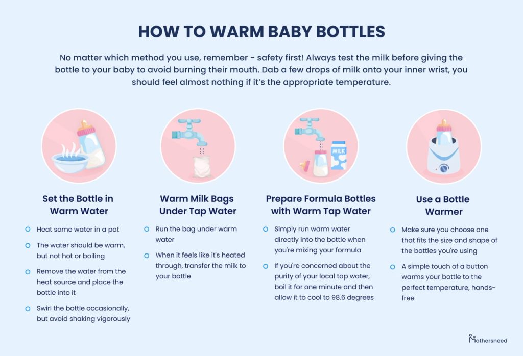 How To Warm Baby Bottles